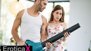 Erotic -Girl Dares The Gardener To Fuck Her Or Shut Up!