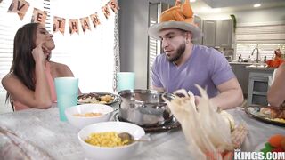 MILF Armani Black Has A Great Thankgiving Fuck Session