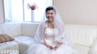 Fucking Sexy Japanese Wife Dressed for a Wedding