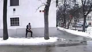 Openly pissing 2 - Outdoor public places pissing DVD