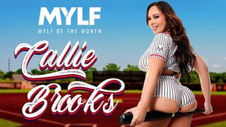 Callie Brooks Provides A Sneak Peek Into Her Sex Life And Rides A Lucky Cock