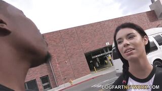 Brooklyn Rose Fucks A Black Guy In Front Of Her Step Daddy