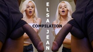 Hot - Teen Elsa Jean Compilation: Petite Girl Stuffed With Big Cocks!