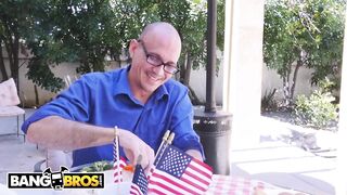 Awesome 4th Of July Threesome With Monique Alexander, Adria Rae & Juan El Caballo Loco