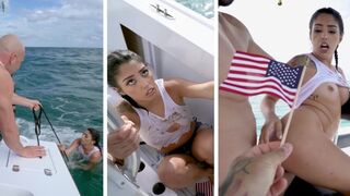 Cuban Hottie, Vanessa Sky, Gets Rescued At Sea By Jmac