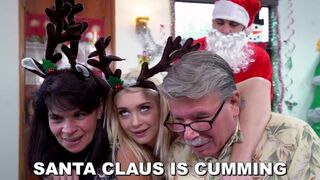 Blonde And Naughty Santa Christmas Special With Anastasia Knight