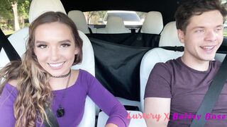 Petite Sexy Teen Fucks in The Car Bailey Base Lustery