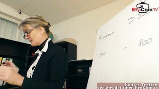 german old arrogant milf teacher fucks student