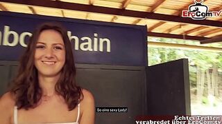 EroCom Date - german tourist teen public pick up normal girl next door and outdoor POV fuck