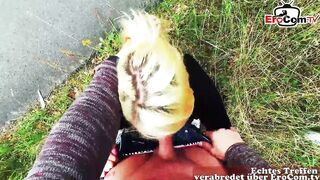 german girl meet flirt and pick up pov