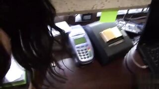 Horny Hotel Receptionist Fucked Big Dick