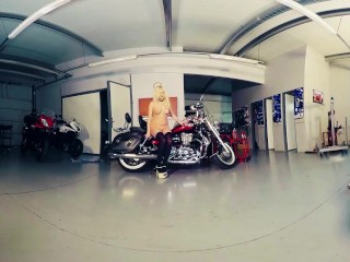025 - Daisy Lee - Bikes and Babes TV Sexy VR clips - 3DVR180