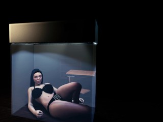 A Growing Woman is Trapped In a Box - Mini GTS Giantess Tall Girl