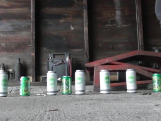 Aluminum Can Crushing In Combat Boots