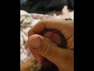 Amateur solo male cum