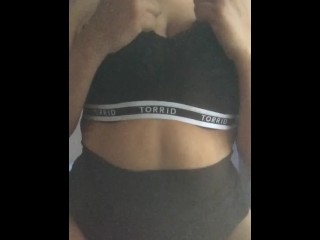 Amateur thick Latina tease
