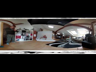 Angel Piaff 05 - Backstage before masturbation videos 3DVR 360 UP-DOWN