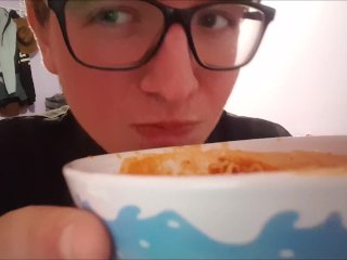 ASMR ALPHAGETTI SOUP.