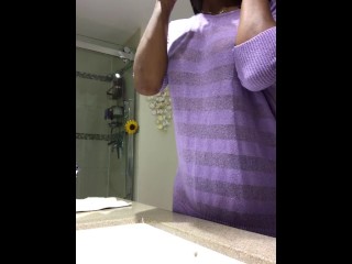 ASMR - Girlfriend Roleplay - See Through Shirt - EbonyLovers