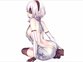 Audio JOI hentai en español. 2B de NIER Automata. Instrucciones para...