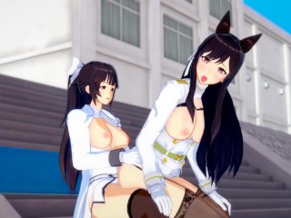 Azur Lane FUTA Takao Fucks Atago
