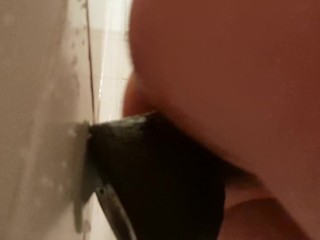Bam dildo on the wall