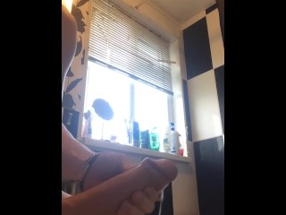 BATHROOM BIG DICK CUM