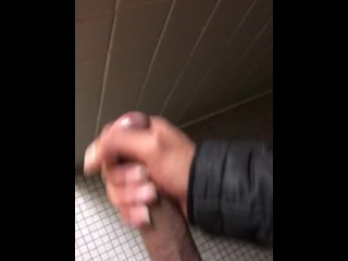 BBC bussin a load in bathroom