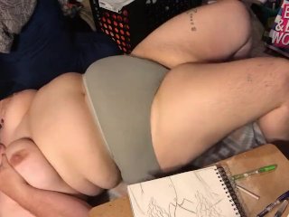 Bbw Does Light Butt Workout