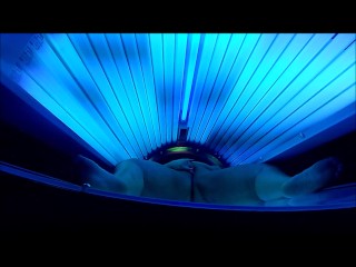 BBW rides BBC in tanning both and is almost caught