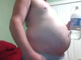 Belly Inflation with Carbonation from Soda