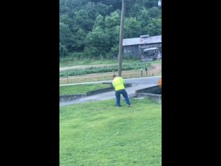 Big Country using some muscle to excite the wife.