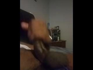 Big dick teen cums hard using cock ring and keeps going to cum again!