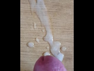 Big Load Masturbating big cock head