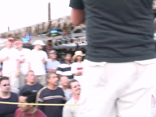 Bikini Contest Gets Way Crazy And The Crowd Goes Nuts