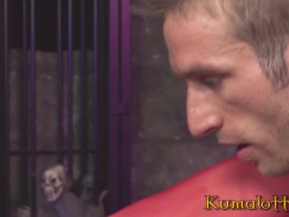 Blonde with Big Tits Intense Cosplay Sex