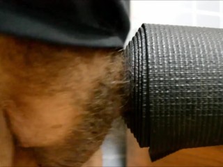 Blu Jacks his fat cock for neighbor daddy