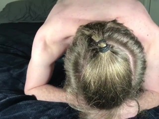 Blue Eyed Guy Gives Head