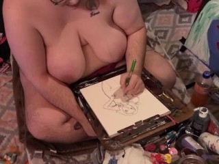 Boobs Ross - Musical Artist Speed Draw 1