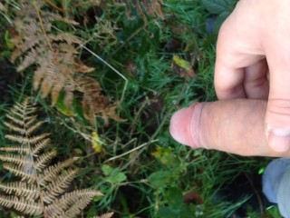 Boy Pissing in Public