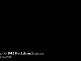 Brookelynne Briar Fucks Her Tight Pussy With A Dildo
