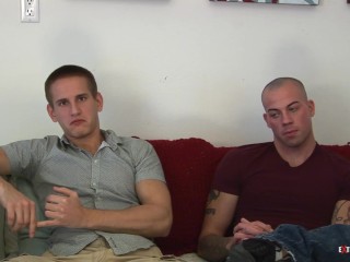 BTS Extra Big Dicks With Muscle Cutie Sean Duran & Jaques LaVere