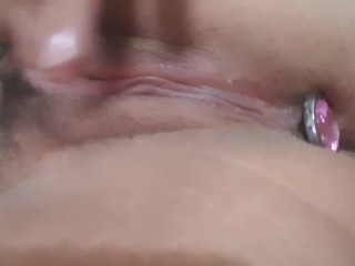 Buttplug Tease After Creampie