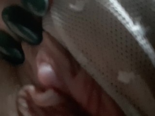 Clit contractions up close
