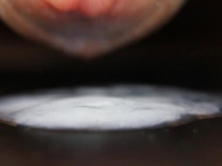 close up of me cumming