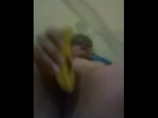 Cogiendome la banana