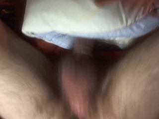Condom Pillow Fuck Cum