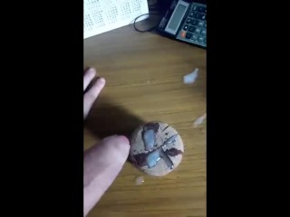 Cum on table