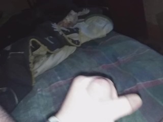 Cumshot in my roomates room ) enjoy