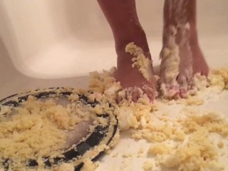 Cute Stinky Feet Squish Cake Between Toes